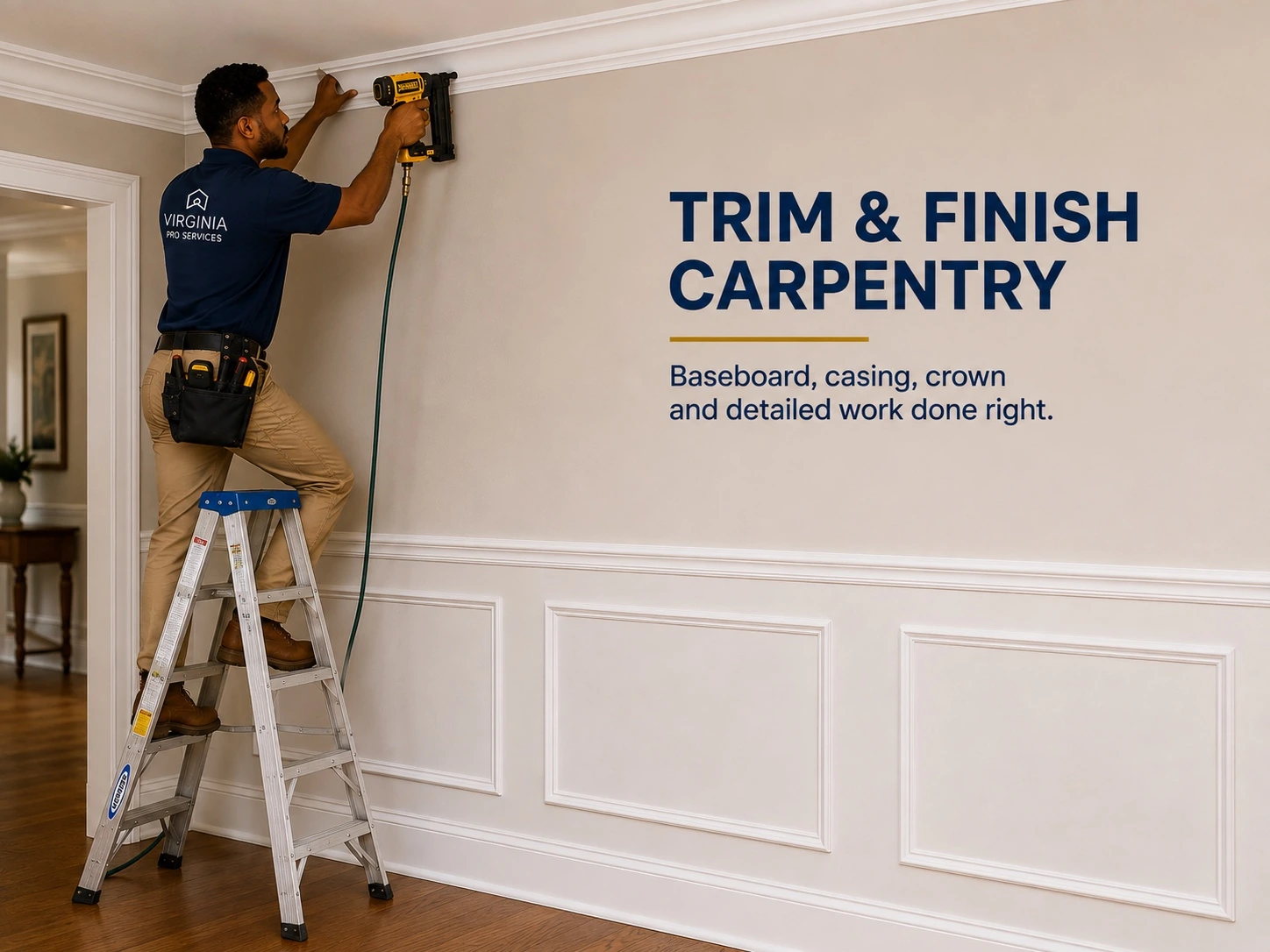Trim and finish carpentry